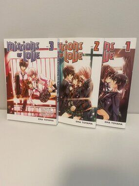 Misions in Love Manga Set Vol 1-3 by Ema Toyama Kodansha